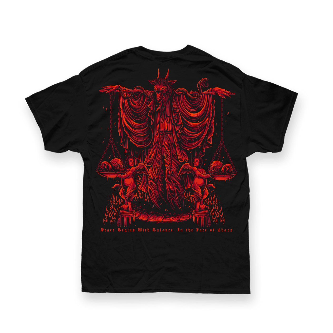 BALANCE IN CHAOS T - SHIRT - Born Scum