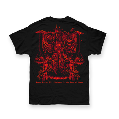 BALANCE IN CHAOS T - SHIRT - Born Scum