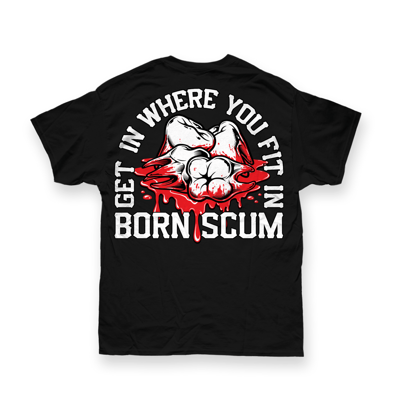 FIT IN T - SHIRT - Born Scum