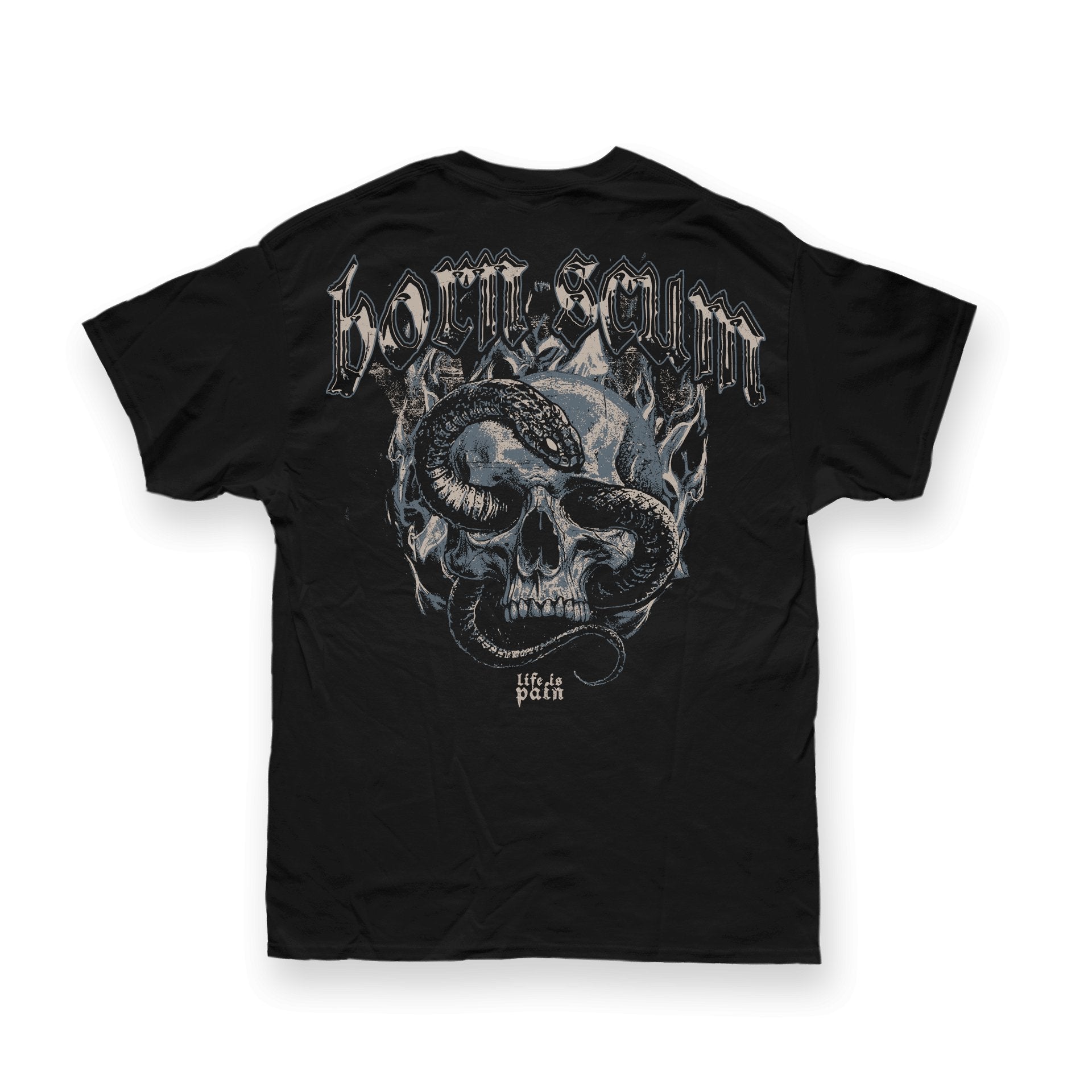 LIFE IS PAIN T-SHIRT - | BORN SCUM – Born Scum