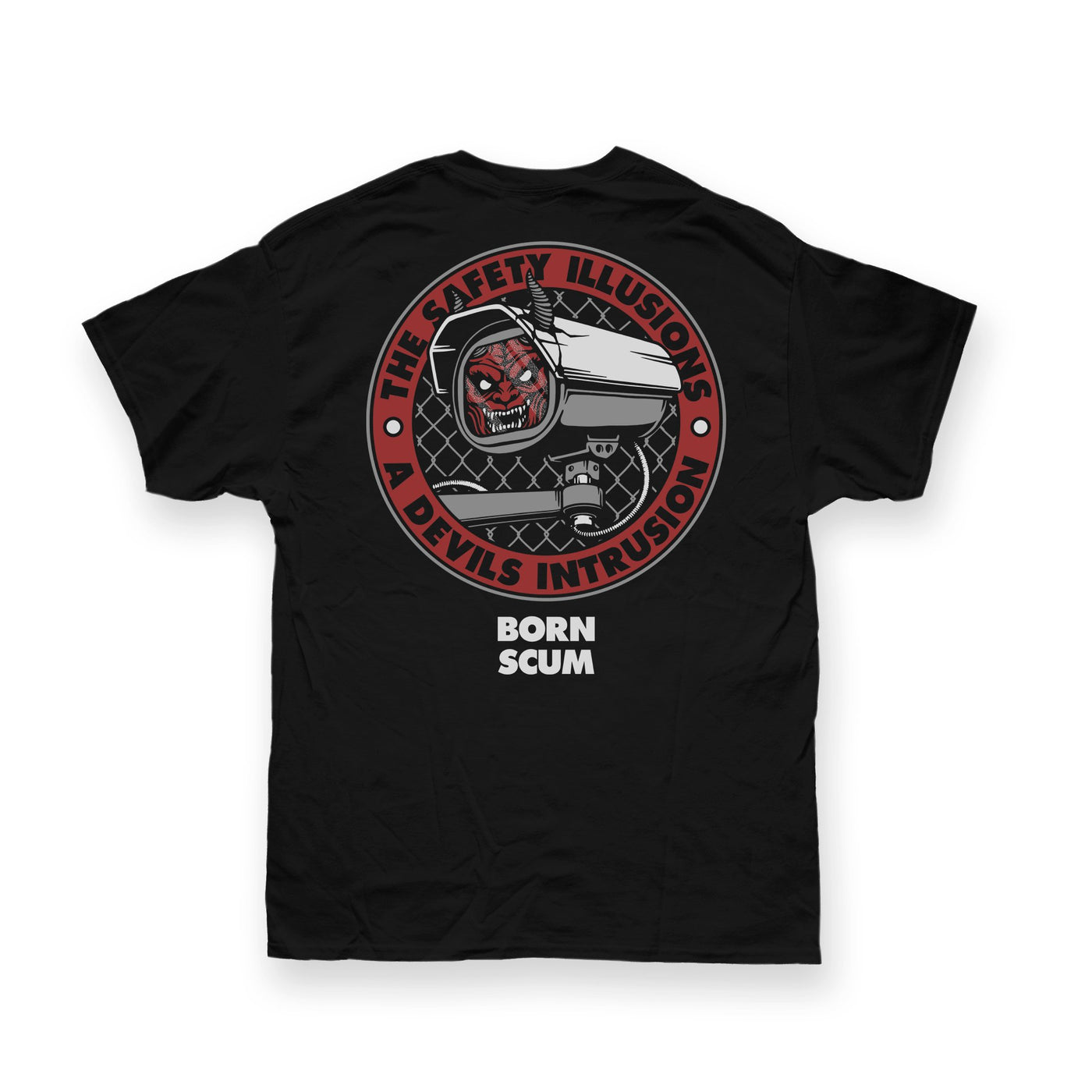 SAFETY ILLUSION T - SHIRT - Born Scum