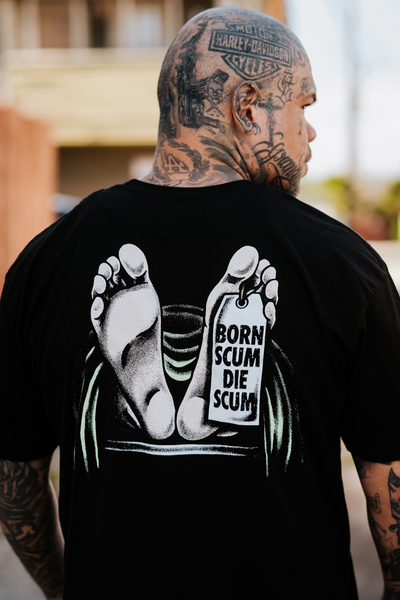 TOE TAG T - SHIRT - Born Scum